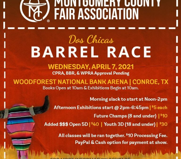 Dos Chicas Barrel Race – April 7th