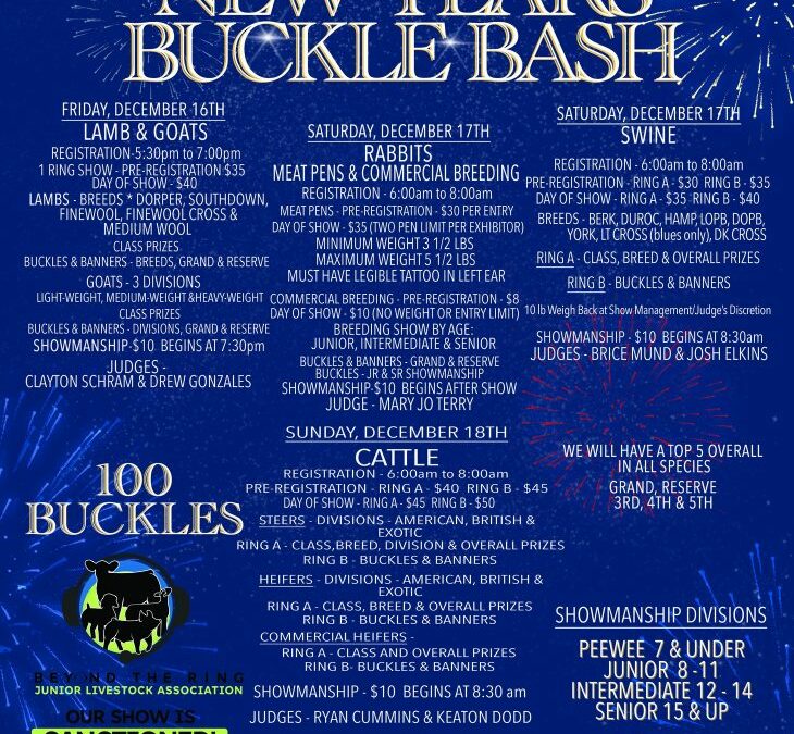 Proud Parents Buyers Group Prospect Show – Dec. 16 – 18, 2022