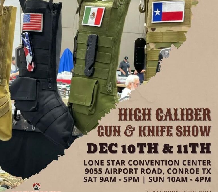 High Caliber Gun Show – Dec. 10 – 11, 2022