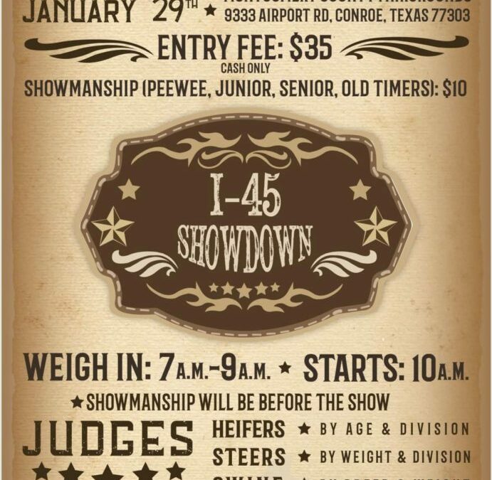 Conroe FFA I-45 Showdown – January 29, 2023