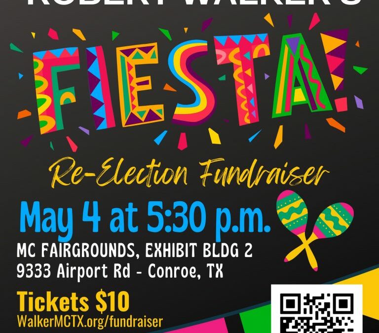 Comm. Robert Walker Campaign Fundraiser – May 4, 2023 – The Montgomery County Fairgrounds