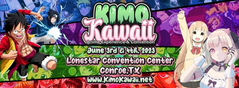 Kimo Kawaii Anime Convention – June 3-4, 2023 – The Lone Star Convention Center