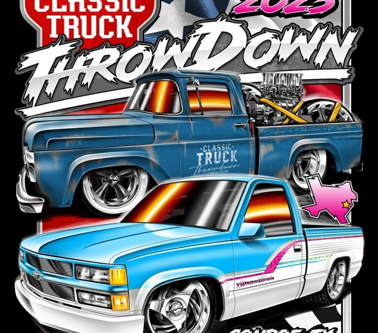 Classic Truck Throwdown 2023 – June 30 – July 2, 2023 – The Montgomery County Fairgrounds