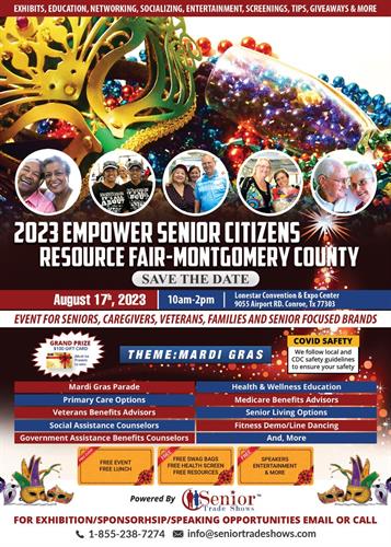 August 17 – 2023 Empower Senior Citizen Resource Fair – Lone Star Convention Center
